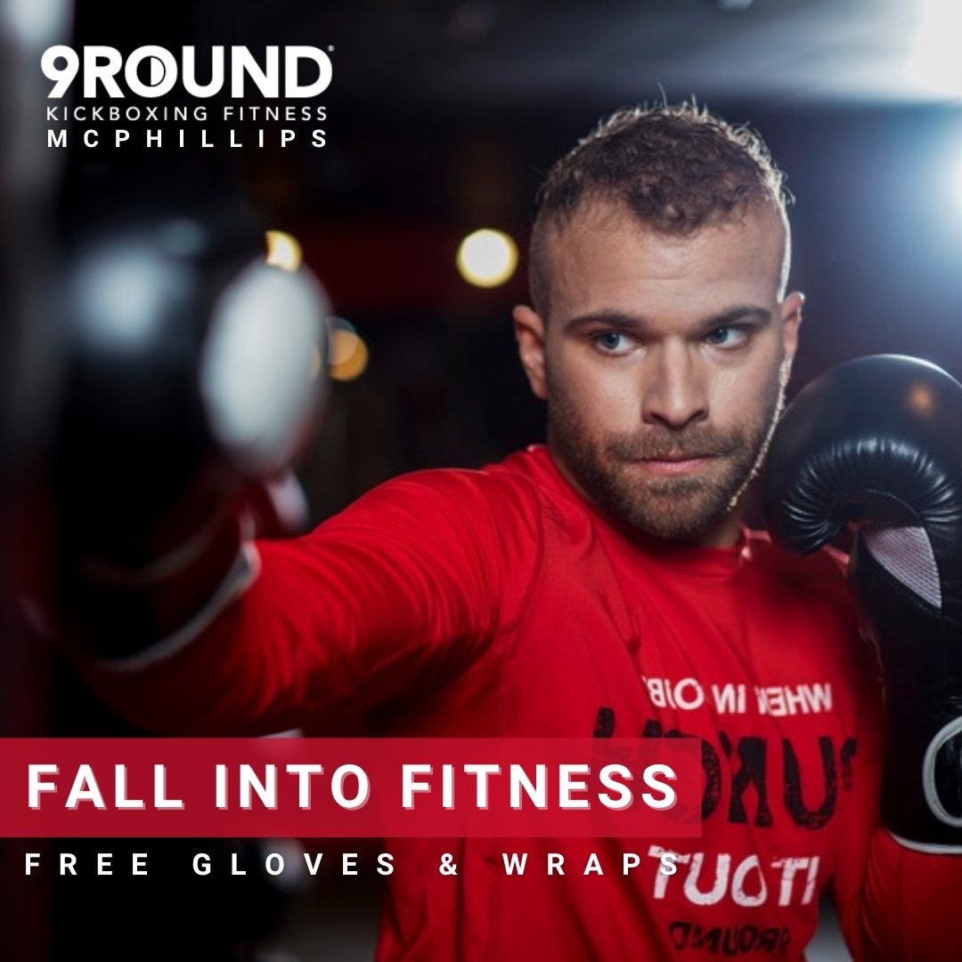 9Round McPhillips fall into fitness ad we designed