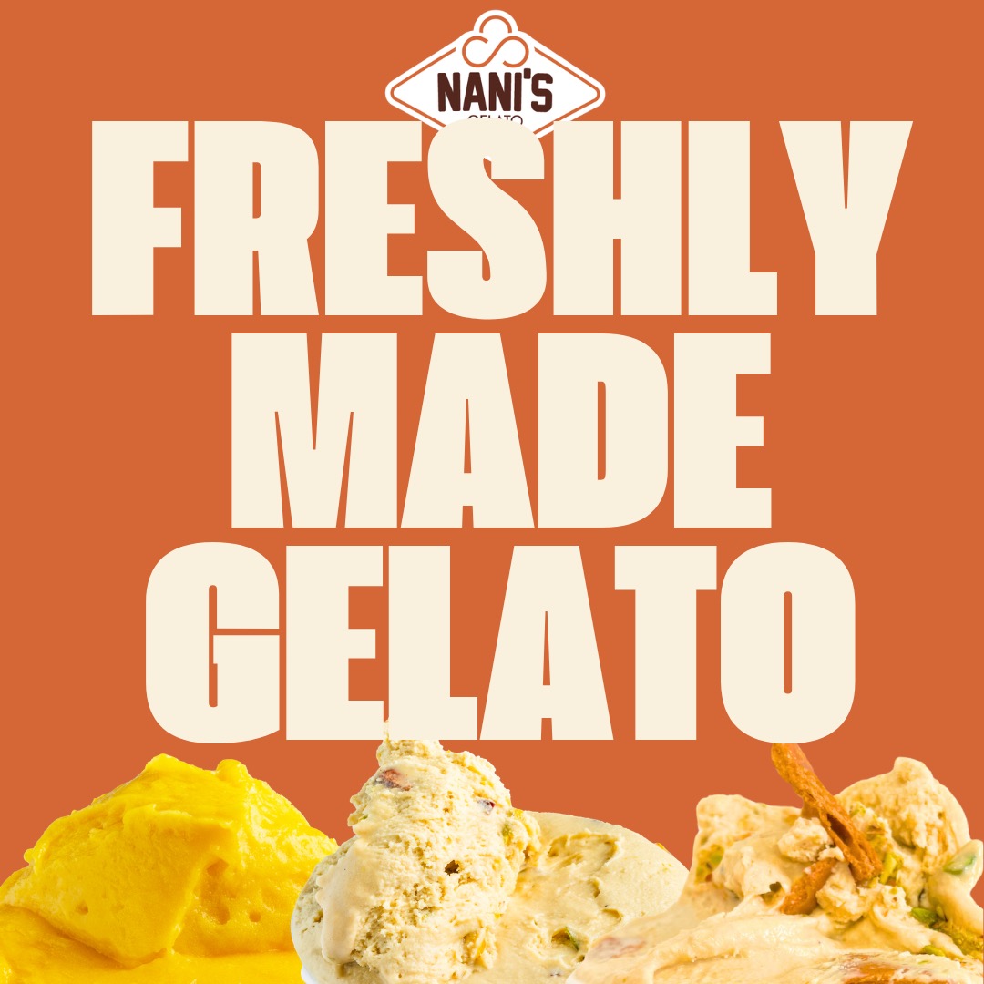 Nani's gelato ad we designed
